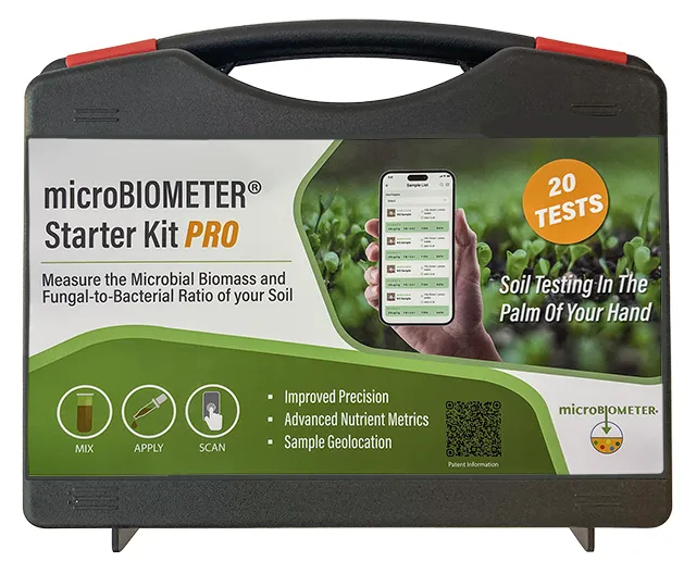microBIOMETER ® Pro Microbial Biomas Testing Kit for purchase in Australia & New Zealand